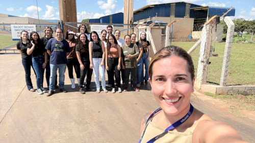 Alunos da Universidade do Agro acompanham processo produtivo na Planalto Ovos durante visita técnica em Uberlândia